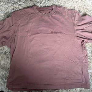 Abercrombie Soft Essentials cropped graphic tee